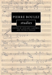 Pierre Boulez Studies