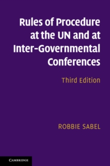 Rules of Procedure at the UN and at Inter-Governmental Conferences