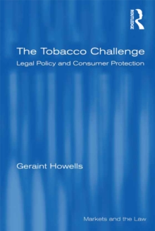 The Tobacco Challenge : Legal Policy and Consumer Protection