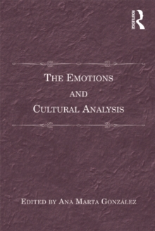 The Emotions and Cultural Analysis