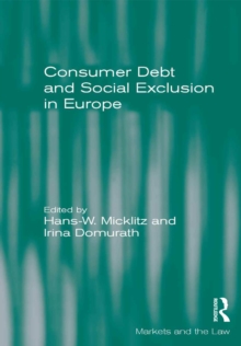 Consumer Debt and Social Exclusion in Europe