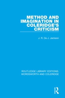 Method and Imagination in Coleridge's Criticism