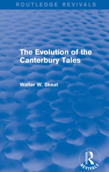 The Evolution of the Canterbury Tales