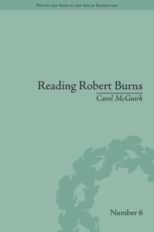 Reading Robert Burns : Texts, Contexts, Transformations