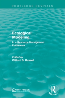 Ecological Modeling : In a Resource Management Framework