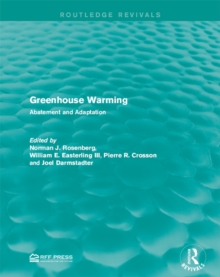 Greenhouse Warming : Abatement and Adaptation