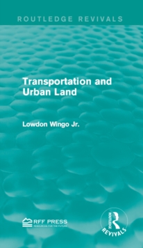 Transportation and Urban Land