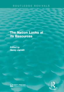 The Nation Looks at its Resources