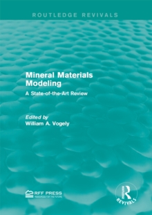 Mineral Materials Modeling : A State-of-the-Art Review