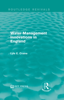 Water Management Innovations in England