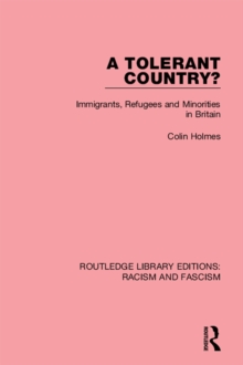 A Tolerant Country? : Immigrants, Refugees and Minorities