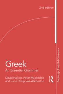 Greek: An Essential Grammar