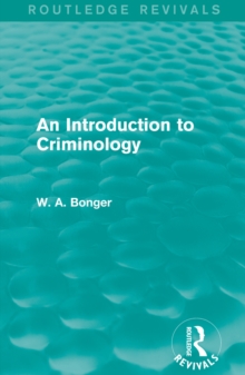 An Introduction to Criminology