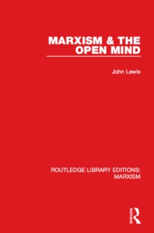 Marxism and the Open Mind