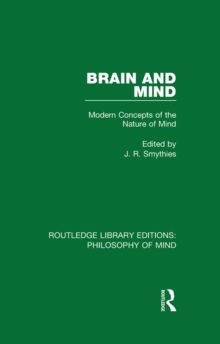 Brain and Mind : Modern Concepts of the Nature of Mind