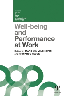 Well-being and Performance at Work : The role of context