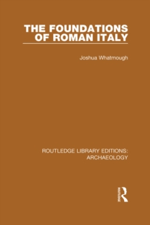 The Foundations of Roman Italy