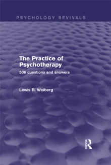 The Practice of Psychotherapy : 506 Questions and Answers