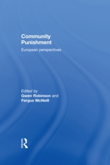 Community Punishment : European perspectives