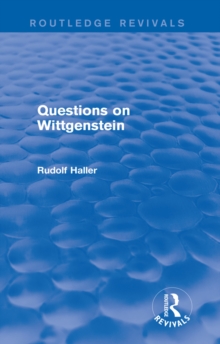 Questions on Wittgenstein (Routledge Revivals)