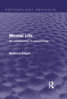 Mental Life : An Introduction to Psychology