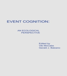 Event Cognition : An Ecological Perspective