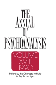 The Annual of Psychoanalysis, V. 18