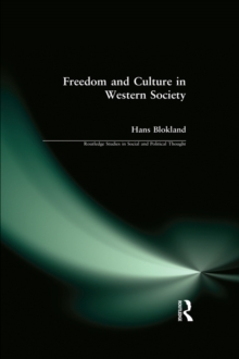 Freedom and Culture in Western Society