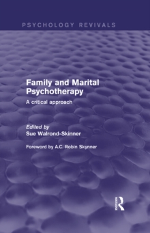 Family and Marital Psychotherapy : A Critical Approach