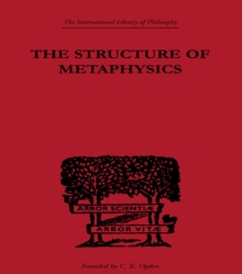 The Structure of Metaphysics