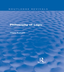 Philosophy of Logic (Routledge Revivals)