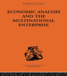 Economic Analysis and Multinational Enterprise