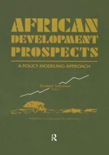 African Development Prospects : A Policy Modelling Approach