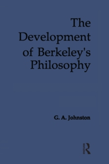 The Development of Berkeley's Philosophy