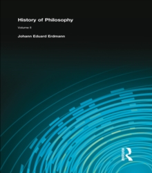 History of Philosophy : Volume II