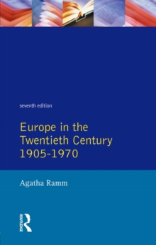 Grant and Temperley's Europe in the Twentieth Century 1905-1970