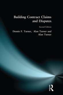 Building Contract Claims and Disputes