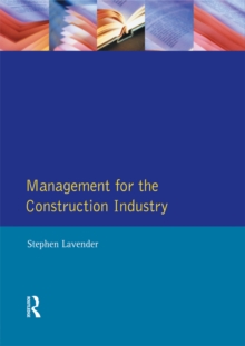 Management for the Construction Industry