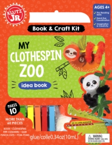 My Clothespin Zoo, Mixed media product Book My Clothespin Zoo, Mixed media product Book