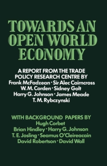 Towards an Open World Economy