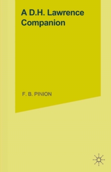 D.H.Lawrence Companion : Life, Thought and Works