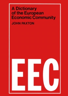 Dictionary of the European Economic Community