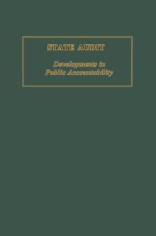 State Audit : Developments in Public Accountability