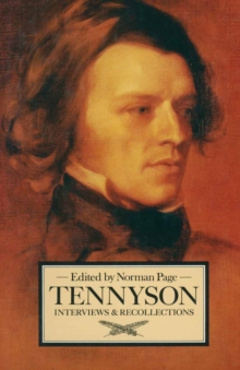 Tennyson : Interviews and Recollections