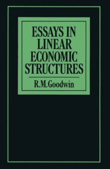 Essays in Linear Economic Structures