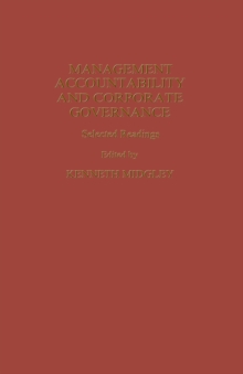 Management Accountability and Corporate Governance : Selected Readings