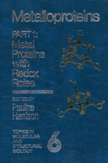 Metalloproteins : Part 1: Metal Proteins with Redox Roles