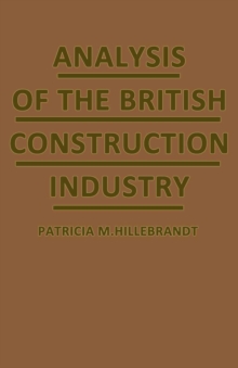 Analysis of the British Construction Industry