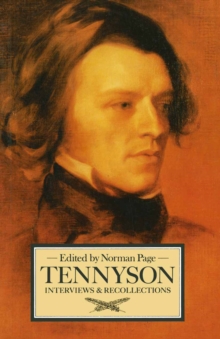 Tennyson : Interviews and Recollections