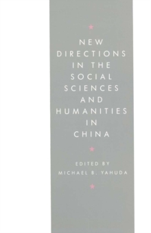 New Directions in the Social Sciences and Humanities in China